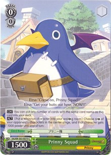 Prinny Squad (V.1 - Common) - Disgaea