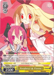 Raspberyl & Flonne (V.1 - Double Rare) - Disgaea
