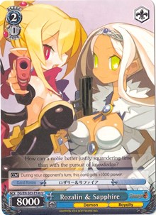 Rozalin & Sapphire (V.1 - Uncommon) - Disgaea