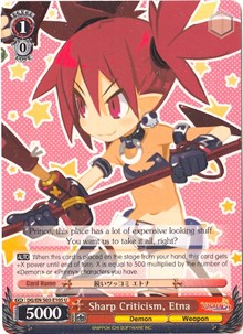 Sharp Criticism, Etna - Disgaea