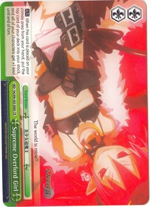 Supreme Overlord Girl (V.1 - Climax Rare) - Disgaea