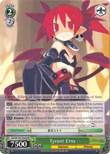 Tyrant Etna (V.1 - Double Rare) - Disgaea