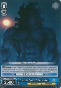 "Heroic Spirit" Berserker - Fate/stay night