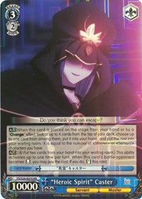 "Heroic Spirit" Caster (V.1 - Double Rare) - Fate/stay night
