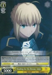 Heading for the Rescue, Saber - Fate/stay night