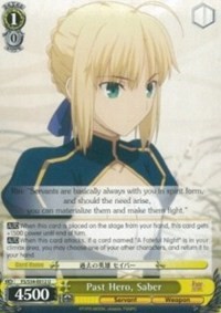 Past Hero, Saber - Fate/stay night