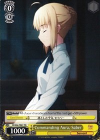 Commanding Aura, Saber - Fate/stay night
