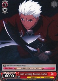 Dual-wielding Bowman, Archer - Fate/stay night