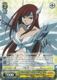 "Heaven's Wheel Armor" Erza (V.1 - Double Rare) - Fairy Tail