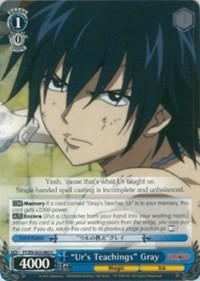 "Ur's Teachings" Gray - Fairy Tail