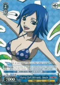 Fairy Tail Wizard, Juvia (V.1 - Rare) - Fairy Tail