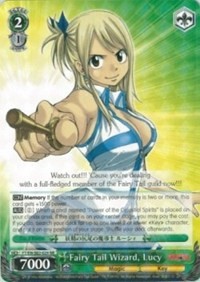 Fairy Tail Wizard, Lucy (V.1 - Double Rare) - Fairy Tail