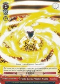 Flame Lotus Phoenix Sword - Fairy Tail