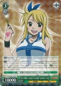 Girl Who Loves Celestial Spirits, Lucy (V.1 - Rare) - Fairy Tail
