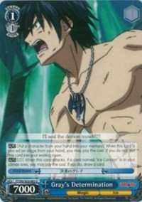 Gray's Determination - Fairy Tail