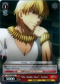 "The Noble One", Archer - Fate/Zero