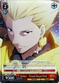 Archer - Proud Royal Path - Fate/Zero
