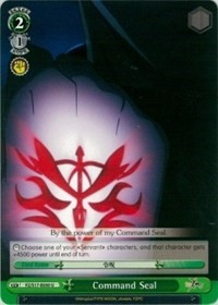 Command Seal - Fate/Zero