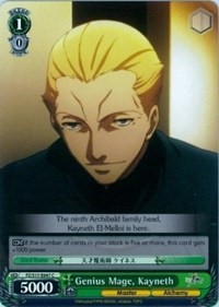 Genius Mage, Kayneth - Fate/Zero