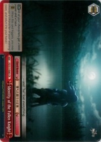 Identity of the Fallen Knight - Fate/Zero