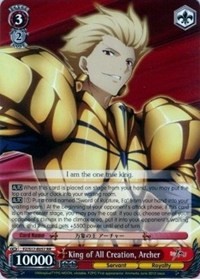 King of All Creation, Archer (V.1 - Double Rare) - Fate/Zero