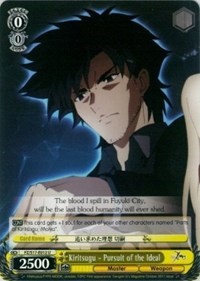 Kiritsugu - Pursuit of the Ideal - Fate/Zero