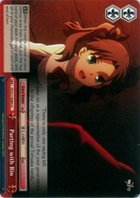 Parting with Rin - Fate/Zero
