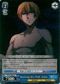 Receiving New Flesh, Archer - Fate/Zero