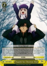 Search for Chestnut Bud - Fate/Zero