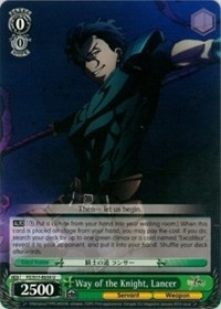 Way of the Knight, Lancer - Fate/Zero