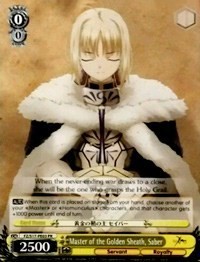 Master of the Golden Sheath, Saber - Fate/Zero