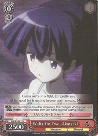 Waltz for Two, Akatsuki (V.1 - Uncommon) - Log Horizon
