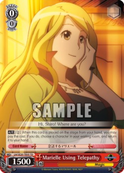 Marielle Using Telepathy - Log Horizon