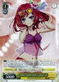 "With a Summer Smile 1,2,Jump!" u's (V.6 - Rare) - Love Live!