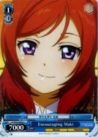 Encouraging Maki - Love Live!