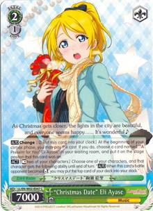 "Christmas Date" Eli Ayase - Love Live! DX: Vol.2