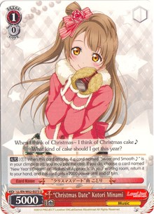 "Christmas Date" Kotori Minami - Love Live! DX: Vol.2