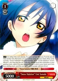 "Snow Halation" Umi Sonoda - Love Live! Vol.2