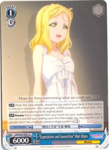 "Expectations and Insecurities" Mari Ohara - Love Live! Sunshine!!