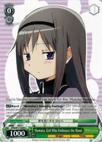 Homura, Girl Who Embraces the Bond - Puella Magi Madoka Magica