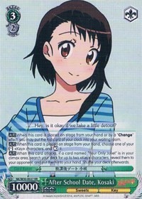After School Date, Kosaki (V.1 - Double Rare) - Nisekoi: False Love