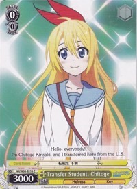Transfer Student, Chitoge - Nisekoi: False Love