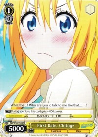First Date, Chitoge (V.2 - Trial Deck) - Nisekoi: False Love