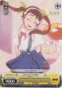 Being Bashful, Mayoi Hachikuji - Nisemonogatari