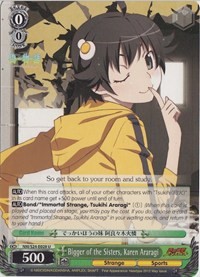 Bigger of the Sisters, Karen Araragi - Nisemonogatari