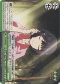 Girl Who Knows Anything - Nisemonogatari