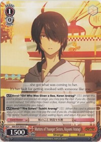Matters of Younger Sisters, Koyomi Araragi - Nisemonogatari