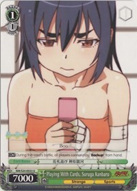 Playing With Cards, Suruga Kanbaru - Nisemonogatari