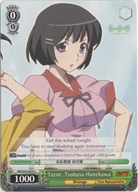 Tutor, Tsubasa Hanekawa - Nisemonogatari