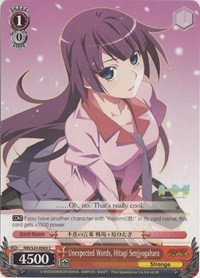 Unexpected Words, Hitagi Senjyogahara - Nisemonogatari